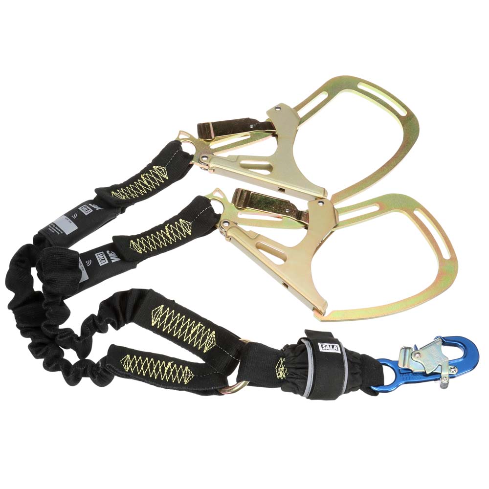 3M DBI Sala Shock Absorbing Arc Flash 100% Tie-Off Stretch Web Lanyard from Columbia Safety